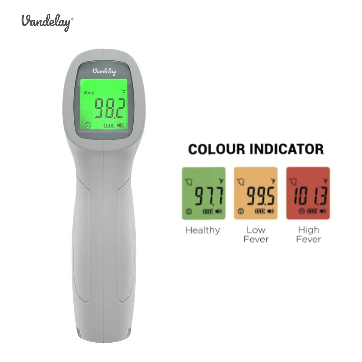 Vandelay Infrared Thermometer CQR-T800